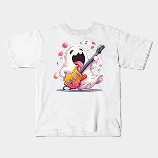 ghost guitarist Kids T-Shirt